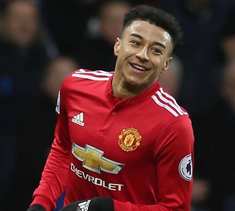 Jesse Lingard là cầu thủ có gương mặt sáng và nụ cười tỏa nắng